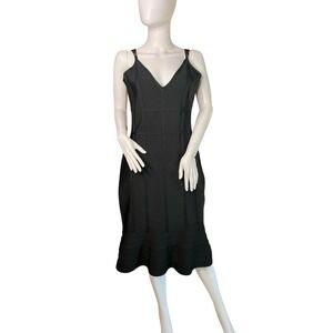 Venus Little Black‎ Dress Bodycon Midi Party Cocktail Evening Occasion XL